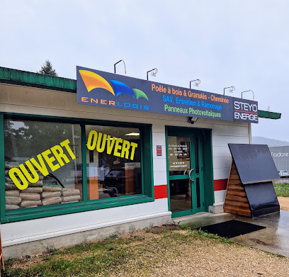 Enerlogis Yenne - Poêles/Cheminées À Bois Et Granulés, Panneaux Photovoltaïques, Magasin De Cheminées à Yenne